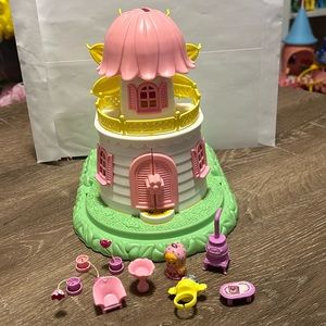 1984 Charmkins flower mill house windmill play set